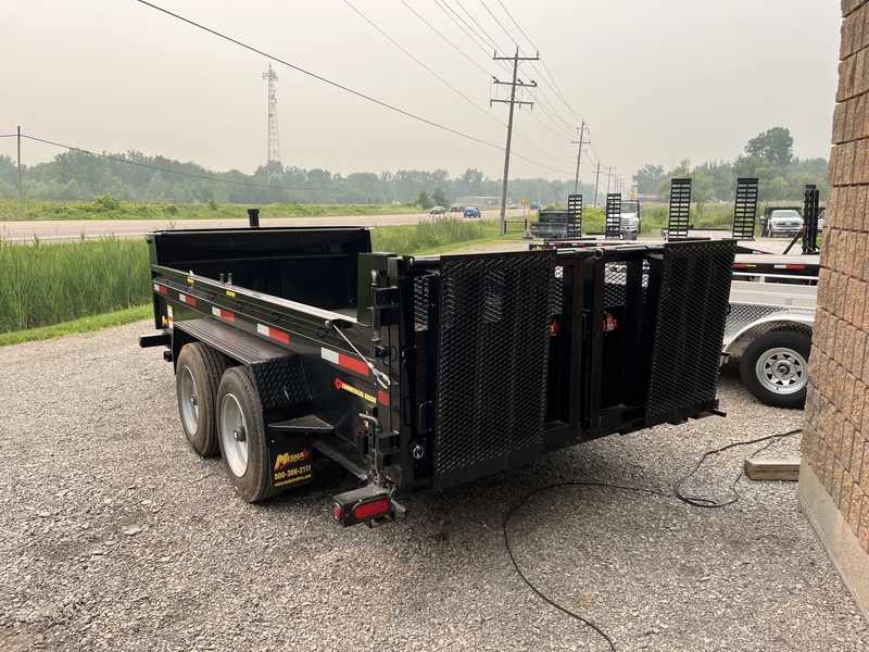 Cargo, Utility Trailers  2025 Miska 8 Ton Contractor Dump Trailer Photo